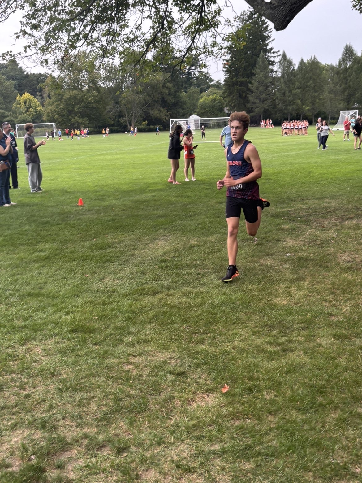 Joseph Curran sprinting